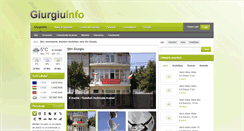 Desktop Screenshot of giurgiuinfo.ro