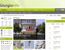Tablet Screenshot of giurgiuinfo.ro